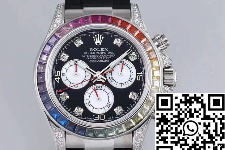 Dial Black BL Daytona Factory 116599RBOW Rolex 0518